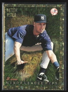 Derek Jeter 1995 Bowman Gold Minor League MVPs #229 New York Yankees - Picture 1 of 2