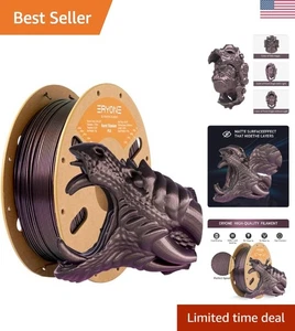 Gebranntes Titan Glitzer PLA Filament 1,75 mm 1 kg - Farbwechsel umweltfreundlich - Bild 1 von 12