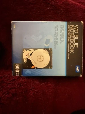NEW! WD Blue Notebook Internal Hard Drive 500gb 2.5 - Image 1 of 4
