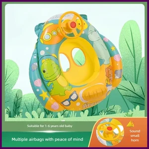 Anillos de natación de PVC para niños medio ambiente juguetes acuáticos playa piscina bebé inflable. - Imagen 1 de 26