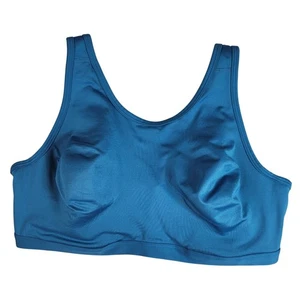 Moving Comfort Sport BH blau 40DD Bügel gefüttert Fullcover Drilayer WPLl7232 - Bild 1 von 8