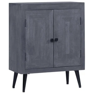 Solid Mango Wood Sideboard 60x30x76cm Home Storage Cabinet Buffet Unit vidaXL - Picture 1 of 12