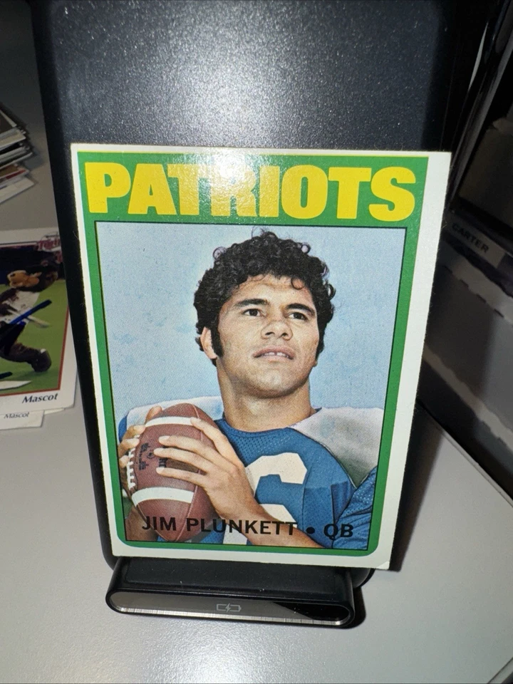 1972 Topps #65 Jim Plunkett RC NM Raiders/Patriots STAR QB/LEGEND Rookie - Imagem 1 de 1