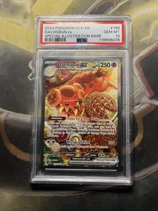 Dachsbun ex 169/142 Sv07: Stellar Crown Holo PSA 10 - Imagen 1 de 2