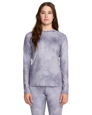 Volcom V-Science Crew Women's Shirt, Lavender Aura, X-Small - Image 1 of 2