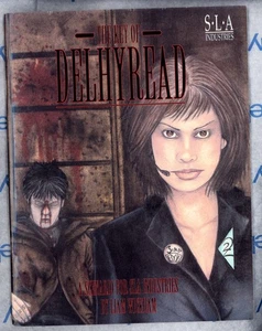 THE KEY OF DELHYREAD by S.L.A. Industries * softcover RPG Liam Wickham - Picture 1 of 5