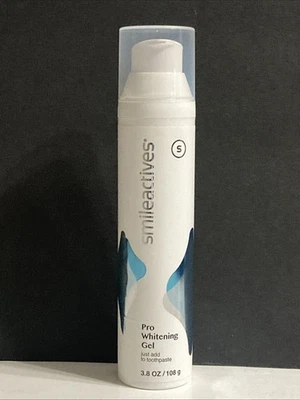 Smileactives Pro Whitening Gel (Add To Toothpaste) 3.8 oz. NEW Unsealed  - Image 1 of 4
