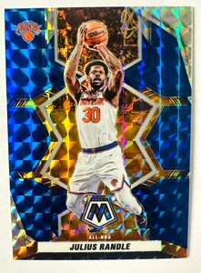 2021-22 Panini Mosaic Julius Randle BLUE Prizm Card SP #/99 Knicks Star! - Picture 1 of 3