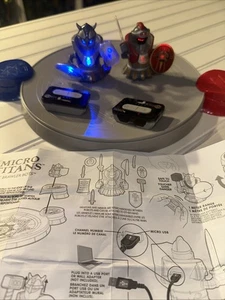 HEXBUG Micro Titans Vortex Remote Controlled Brawler Bots Centurion vs Viking - Picture 1 of 5