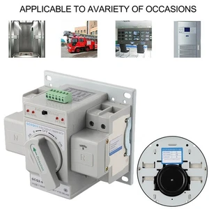 Interrupteur Transfert Automatique Performance Longue Durée Construction Métal - Picture 1 of 10