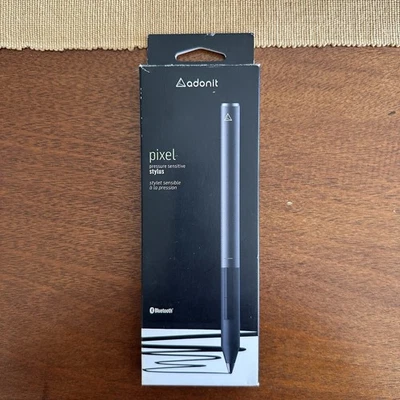 Lápiz óptico sensible a la presión Adonit Pixel - negro Bluetooth TouchPen Foto 1 de 4