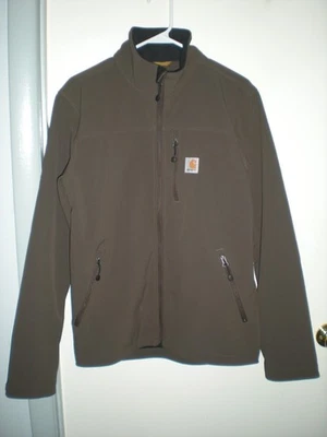 " Carhartt Jacket " Small Gray Crowley Soft Shell Full Zip 102233  Workwear - Image 1 of 4