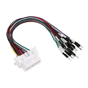 Neu 16-poliges OBD2-Anschlusskabel Mit Farbigen Drähten Langlebiges ABS-Material - Afbeelding 1 van 22