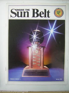 Spring, 1984 Inside The Sun Belt Conference Magazine/program volume 1, number 2 - Picture 1 of 1