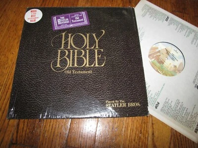 THE STATLER BROTHERS P THE HOLY BIBLE OLD TESTAMENT - MERCURY RECORDS LP  - Image 1 of 2