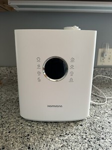 Homvana Humidifier for Bedroom Home, 6.5L Warm and Cool Mist Ultrasonic Vapor