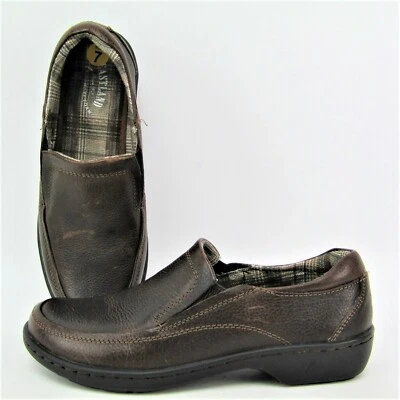 Mocassim feminino Eastland tamanho 7 Kaitlyn 3895-01 Kaitlyn couro marrom  - Imagem 1 de 4