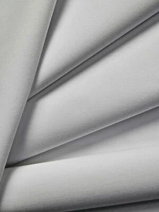 Double Width White Cotton Twill Curtain Lining Fabric Material 274cm wide - 160g - Picture 1 of 1