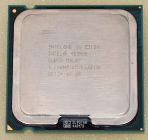Intel Xeon E3120 SLB9D Dual Core CPU 3.16Ghz 1333MHz FSB 6MB L2 Cache LGA 775 - Picture 1 of 1
