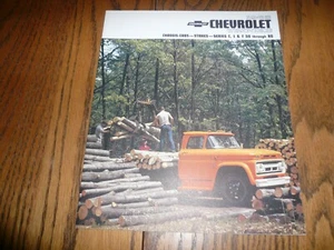 1963 Chevrolet Trucks Chassis-Cab & Stake Models Series C L T 50 thru 80 - Picture 1 of 8