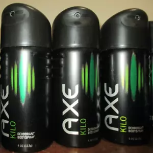 Lot of 3 AXE Kilo Deodorant Body Spray 4oz Made in the USA - Picture 1 of 1