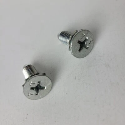 2003-2012 Mitsubishi Lancer Door Striker Screws Pair Set of 2 OEM - Image 1 of 3