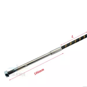 Cable flexible eje de hélice izquierdo Rc Boat 6,35 mm 1/4" L300/400/500/600/700 mm - Imagen 1 de 6