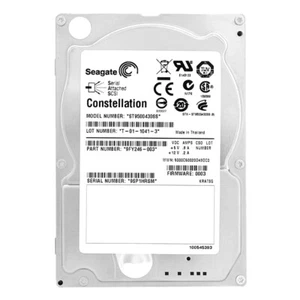 Seagate 500 GB ST9500430SS 64Mb Cache 7200 Rpm Sas II 2,5" Zoll Constellation - Picture 1 of 5
