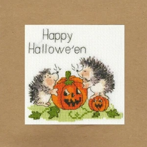 Bothy Fäden ~ gezähltes Kreuzstich-Kit ~ Jack O' Lantern - Bild 1 von 1