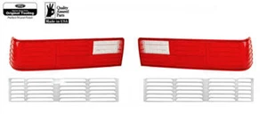 1987-1993 Mustang GT Stock Luces traseras Lentes Lentes Lentes NUEVO Par - Imagen 1 de 1