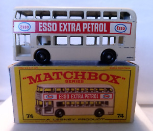 Vintage Lesney Matchbox Series 74b 'Daimler Bus', with Box