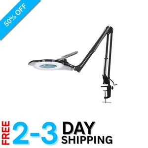 Dimmable 10X LED Magnifying Lamp with Clamp - Super Bright Natural Light - Picture 1 of 8