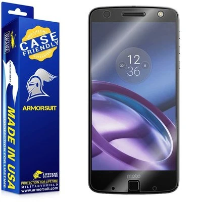 [2 Pack] ArmorSuit Motorola Moto Z / Moto Z Droid Case-Friendly Screen Protector - Image 1 of 4