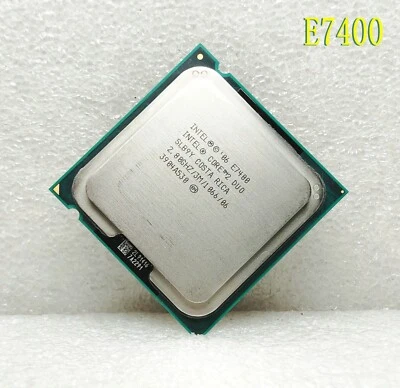 Intel Core 2 E7400 (SLB9Y) dual-core / 2.8 GHz / 3M 1066MHz Socket 775 CPU - Image 1 of 4