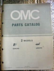 1984 Factory OMC  Outboard parts Catalog  2 HP Models FREE SHIPPING - Picture 1 of 4