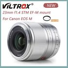 Viltrox 23mm f1.4 STM EF-M mount Autofocus APS-C Prime Lens for Canon Canon EF-M
