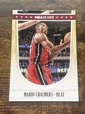 2011-12 Hoops Mario Chalmers Miami Heat #116 L5376* - Image 1 of 2