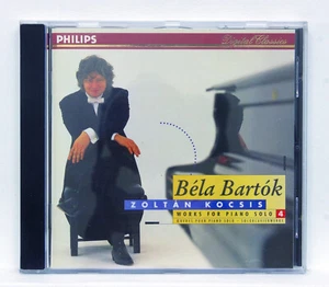 ZOLTAN KOCSIS ⸺ BARTOK works for solo piano vol.4 ⸺ PHILIPS CD NM - Picture 1 of 2