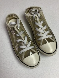 Converse Chuck Taylor All Star Clear Sneakers Unisex Shoes Size 2 - Picture 1 of 3