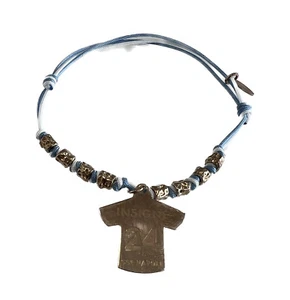 SSC NAPOLI Bracciale CHI83/ROS-D Insigne Argento Maglietta Nuovo con difetti - Foto 1 di 1