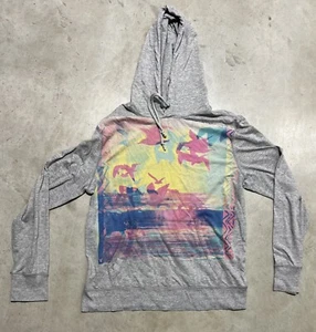 American Eagle Outfitters - grauer Strand Hoodie - Größe M sportliche Passform - Bild 1 von 4