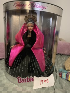 happy holidays 1998 barbie value
