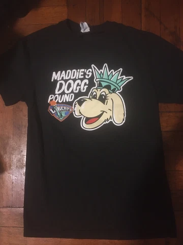 New York Liberty Shirt Small Maddie’s Dogg Pound Mascot NY WNBA Cover