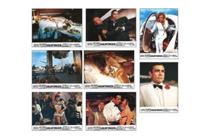 GOLDFINGER - JAMES BOND 007 / SEAN CONNERY - RARE FRENCH LOBBY CARD SET - Bild 1 von 1