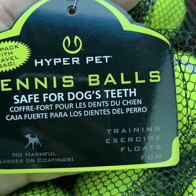 Hyper Pet Tennis Balls ONLY 7 BALLS INCLUDED - Image 1 of 4