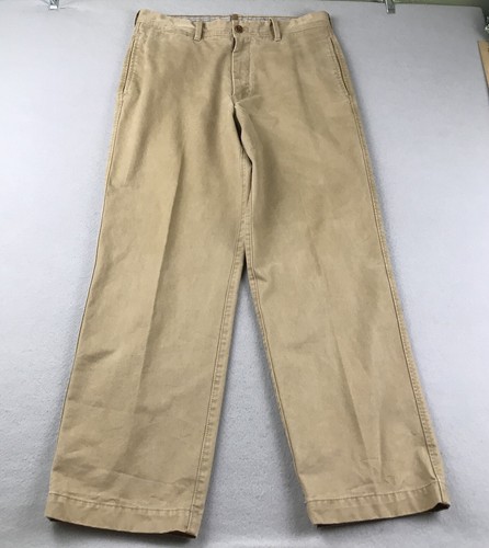 Pantaloni Timberland da uomo 34X32 marroni cotone gamba dritta