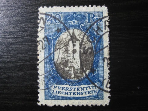 LIECHTENSTEIN Sc. #66 scarce used stamp! SCV $7.00 Cover