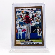 Andy Pettitte - 2005 Topps Bazooka - Gold Parallel - Houston Astros