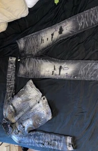 jordan craig legacy edition jeans 34/32 With Jacket Large Set - Picture 1 of 13