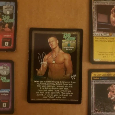 WWE Raw Deal CCG John Cena Superstar 11 Card Collection Ultra Rares SS3 EX/LP - Image 1 of 4
